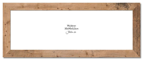 Altholzbilderrahmen 30x90|5,5cm